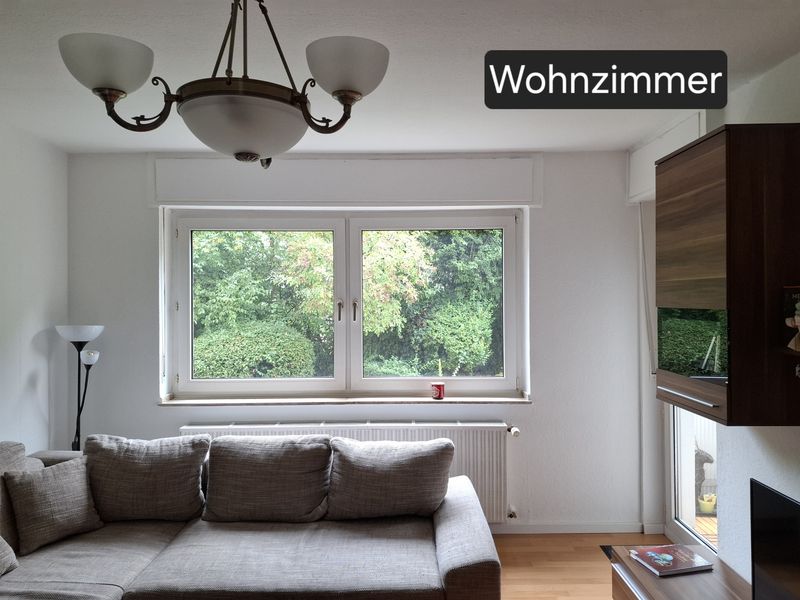 Voll möblierte 3-Zimmer-Wohnung befristet zu vermieten (Bonn-Friesdorf); Balkon, Gemeinschaftsgarten